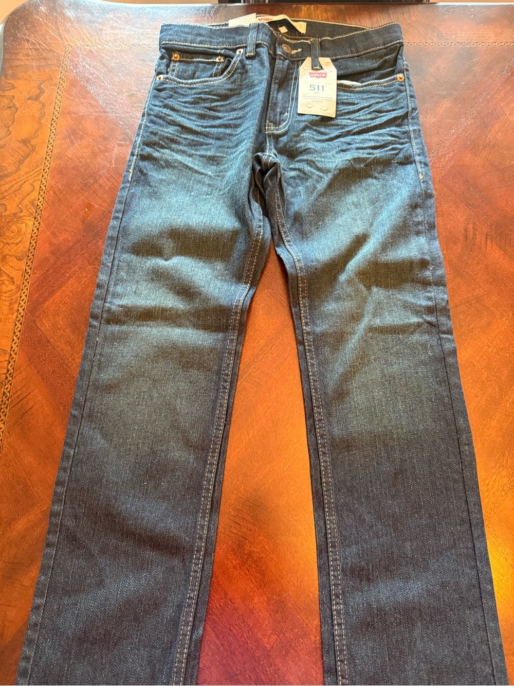 Levi's Slim Straight youth boys Jeans - Deep Blue 26x26